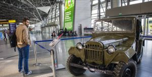 Экспозиции в честь Дня Победы открылись в аэропорту «Внуково». Фото: официальный сайт Международного аэропорта «Внуково»